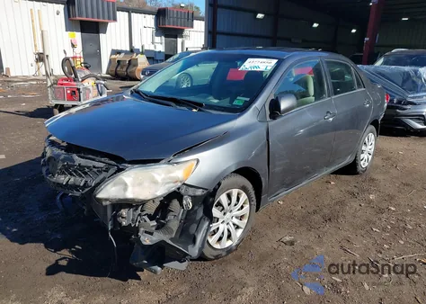 2012 Toyota Corolla Le z USA, uszkodzony, nr VIN 2T1BU4EE1CC766872